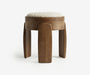 Dedar Upholstered Stool - The Essential 