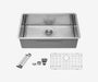 Stainless Steel Undermount Kitchen Sink 30" · 3