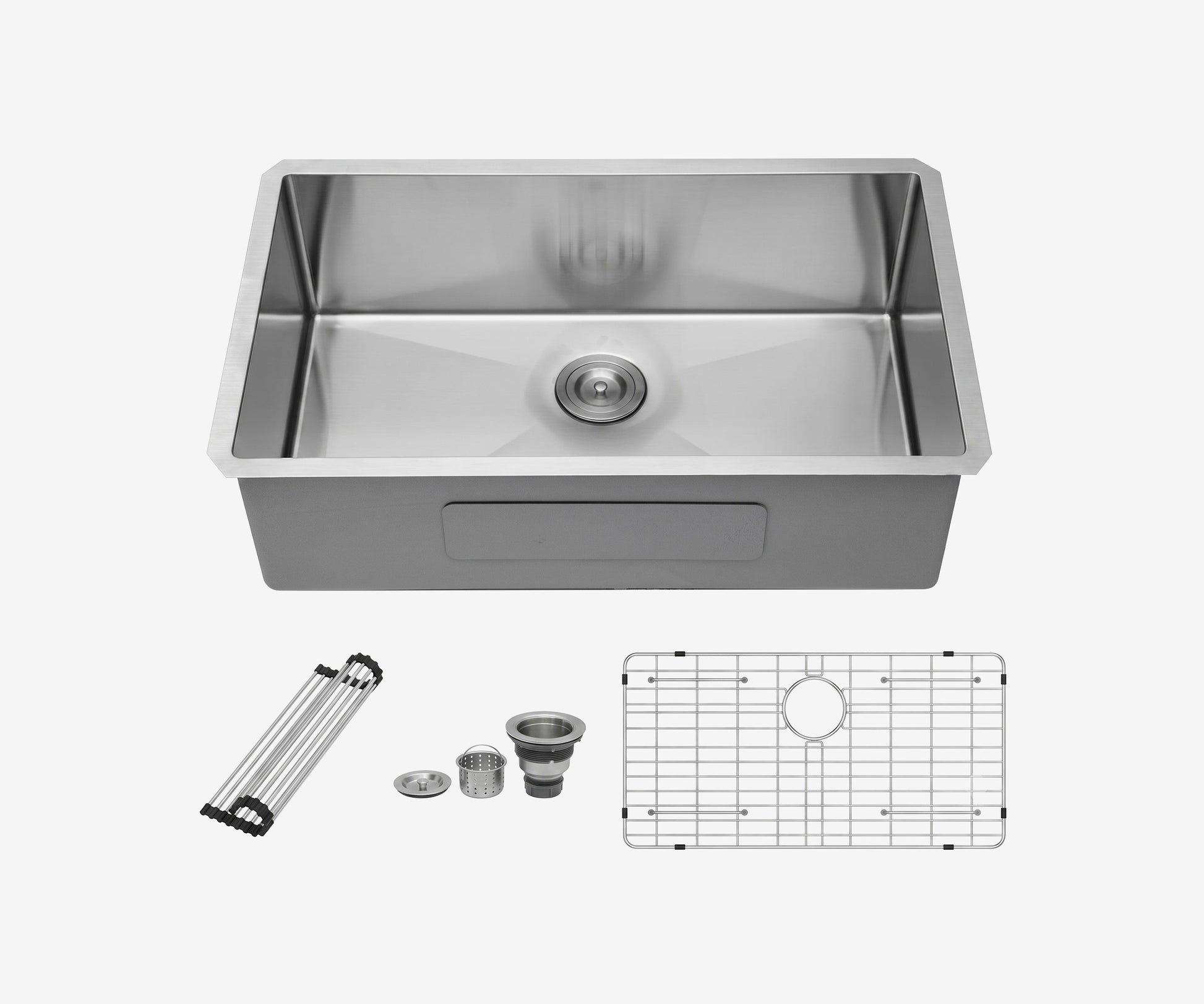 Stainless Steel Undermount Kitchen Sink 30" · 3