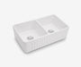 Ceramic Farmhouse Sink 33" Double Basin · 6