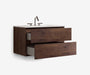 Soffit Wall-Mount Vanity 36" Walnut · 2