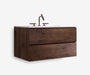 Soffit Wall-Mount Vanity 36" Walnut · 5