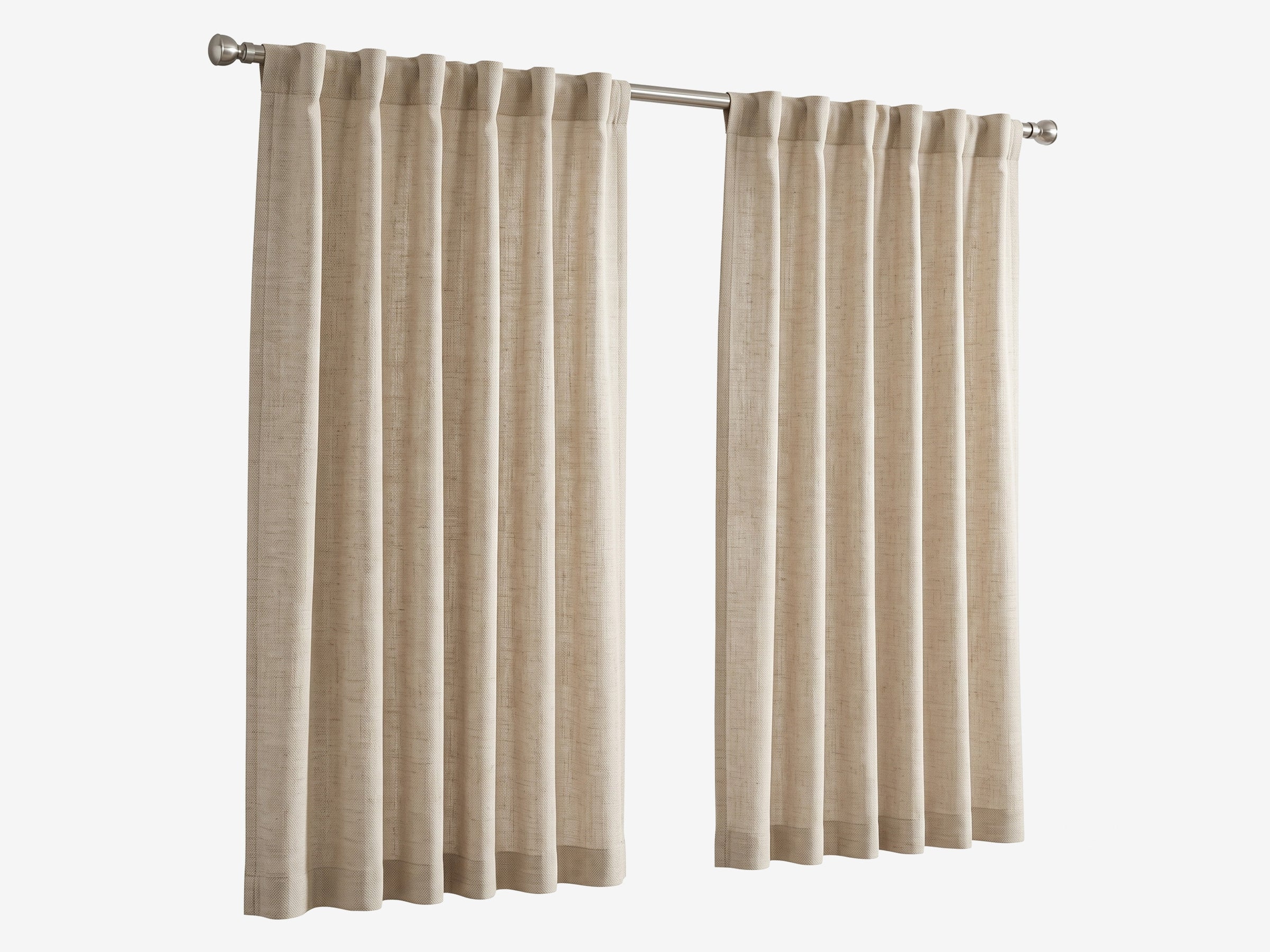 Croft Curtain Panel Sweetcream · 1