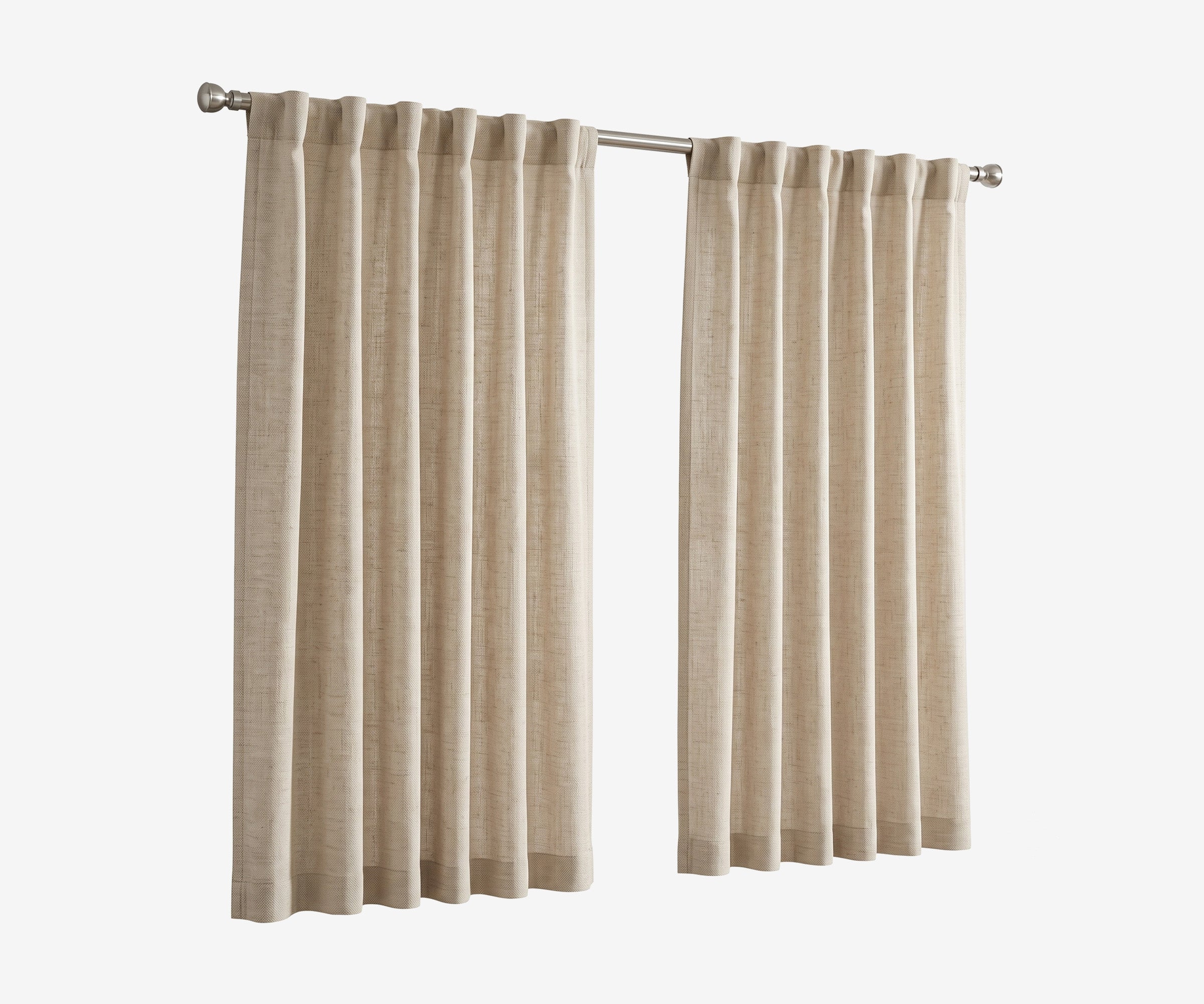 Croft Curtain Panel Sweetcream · 1
