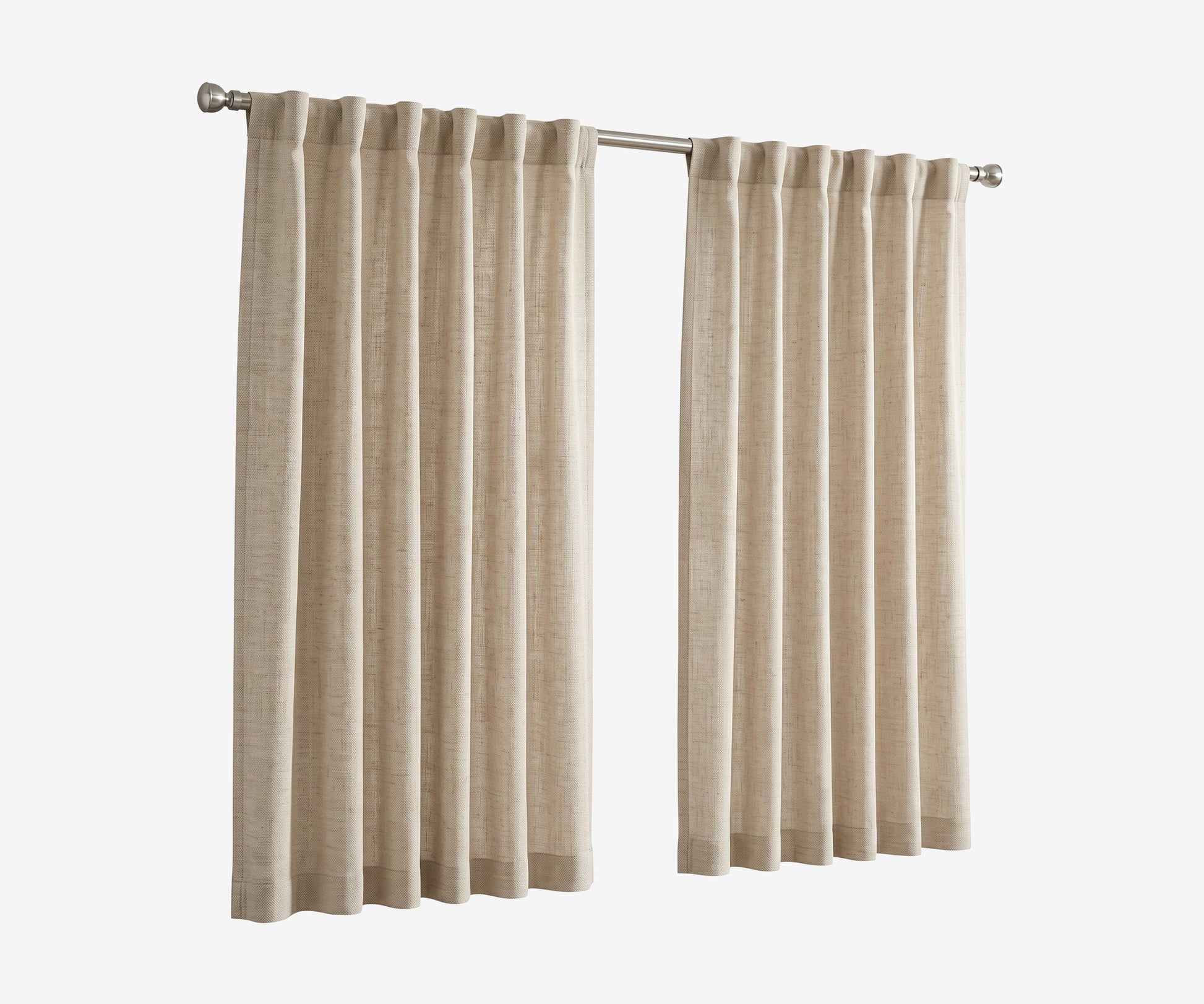 Croft Curtain Panel Sweetcream · 1
