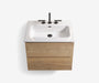 Soffit Wall-Mount Vanity 24" Oak · 1