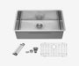 Stainless Steel Undermount Kitchen Sink 32" · 3