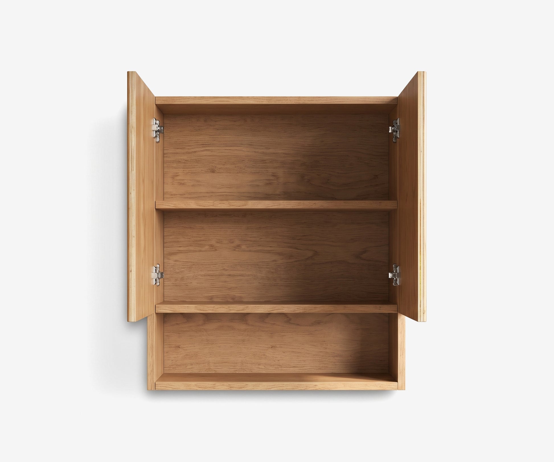 Stave Bathroom Cabinet Oak · 3