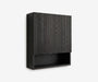Stave Bathroom Cabinet Black · 1