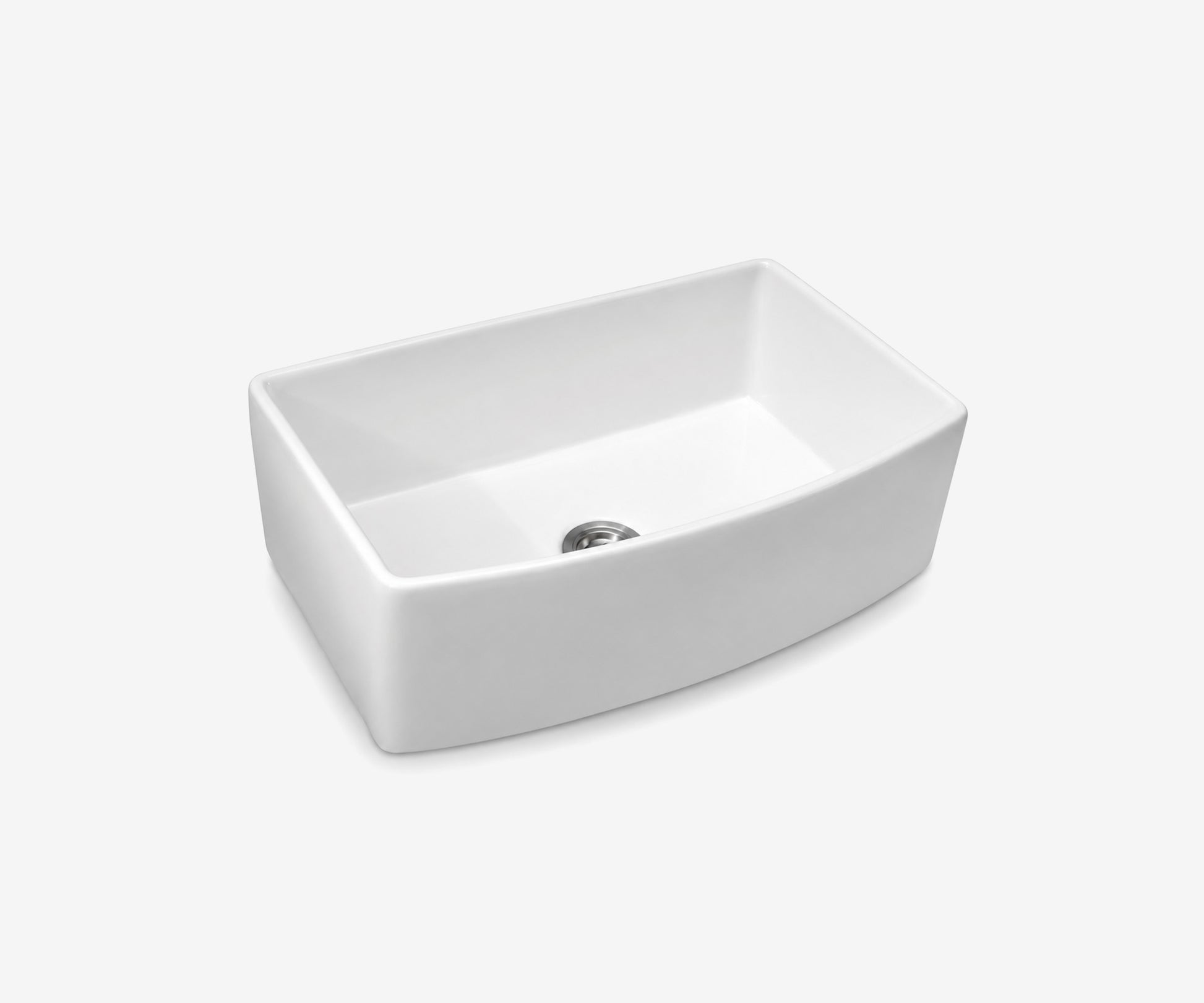 Ceramic Farmhouse Sink 33" Arched · 1