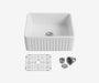 Ceramic Farmhouse Sink 24" · 6