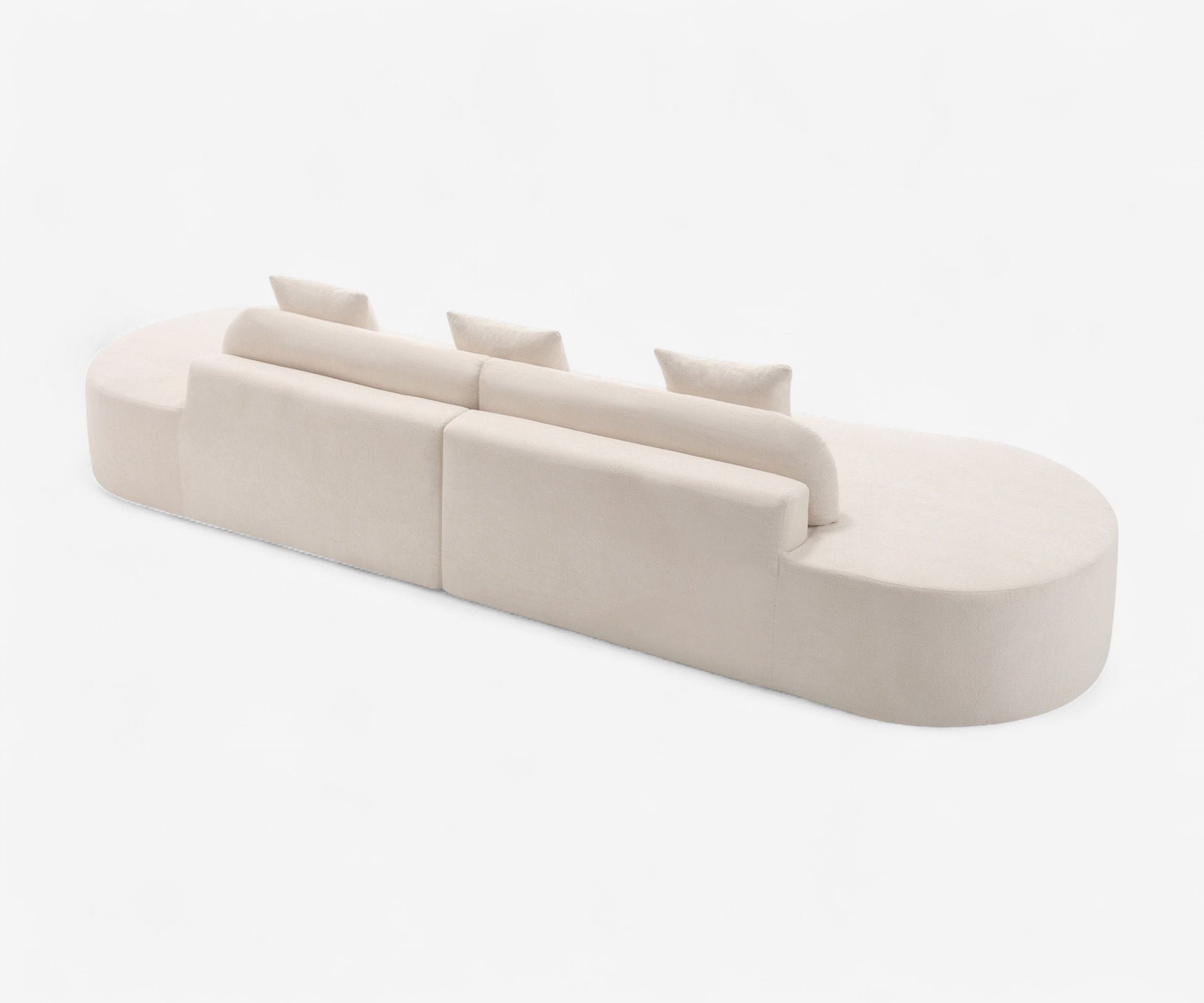 Soft Lines Curved Modular Sofa - The Essential 