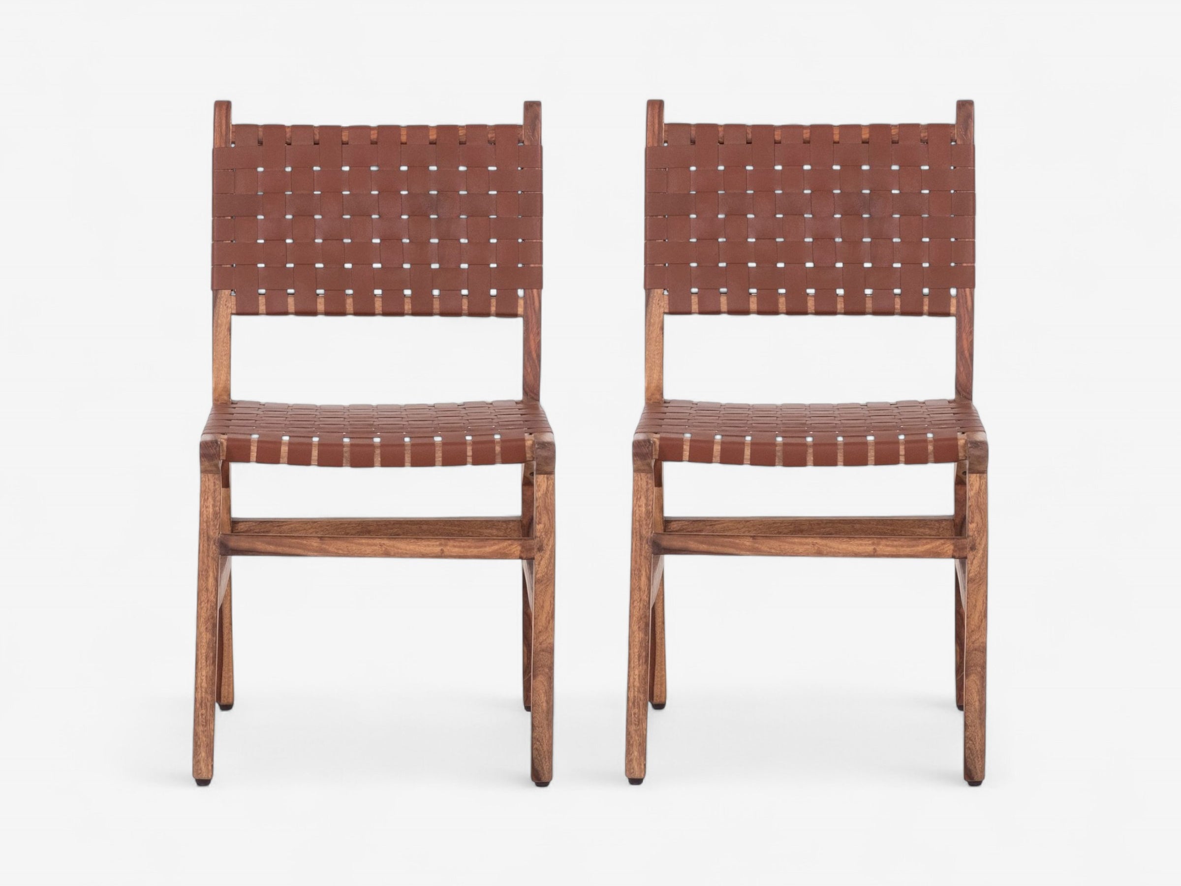 Leather Cuba Dining Chair Set - The Essential 
