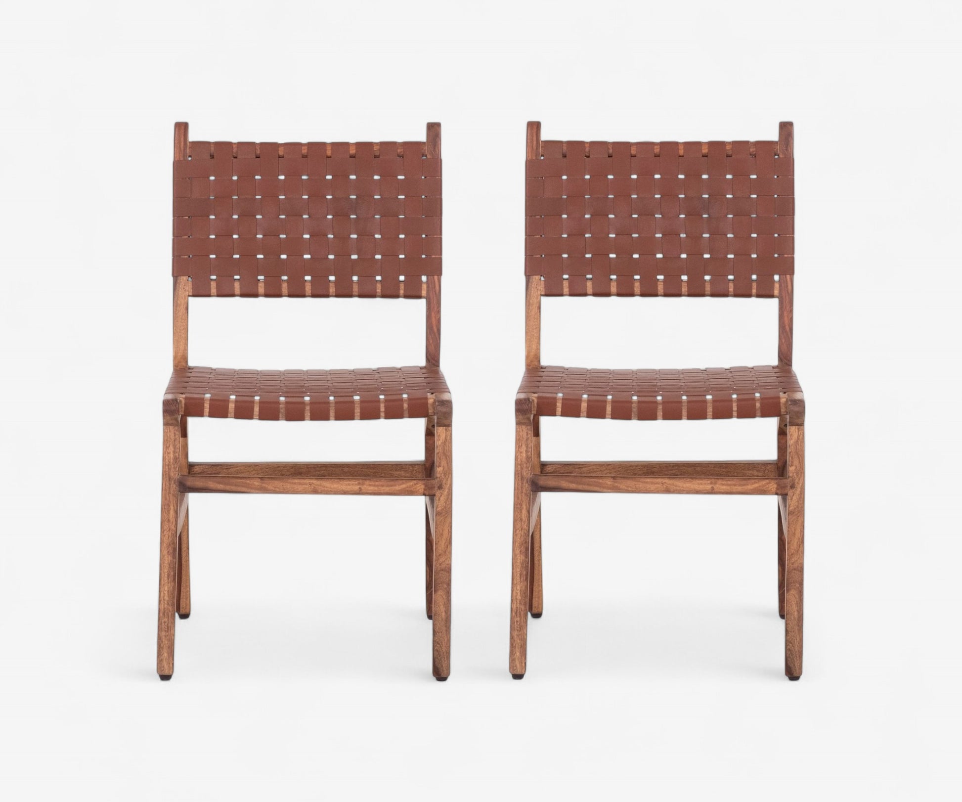 Leather Cuba Dining Chair Set - The Essential 