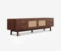 Palma Rattan Media Console - The Essential 