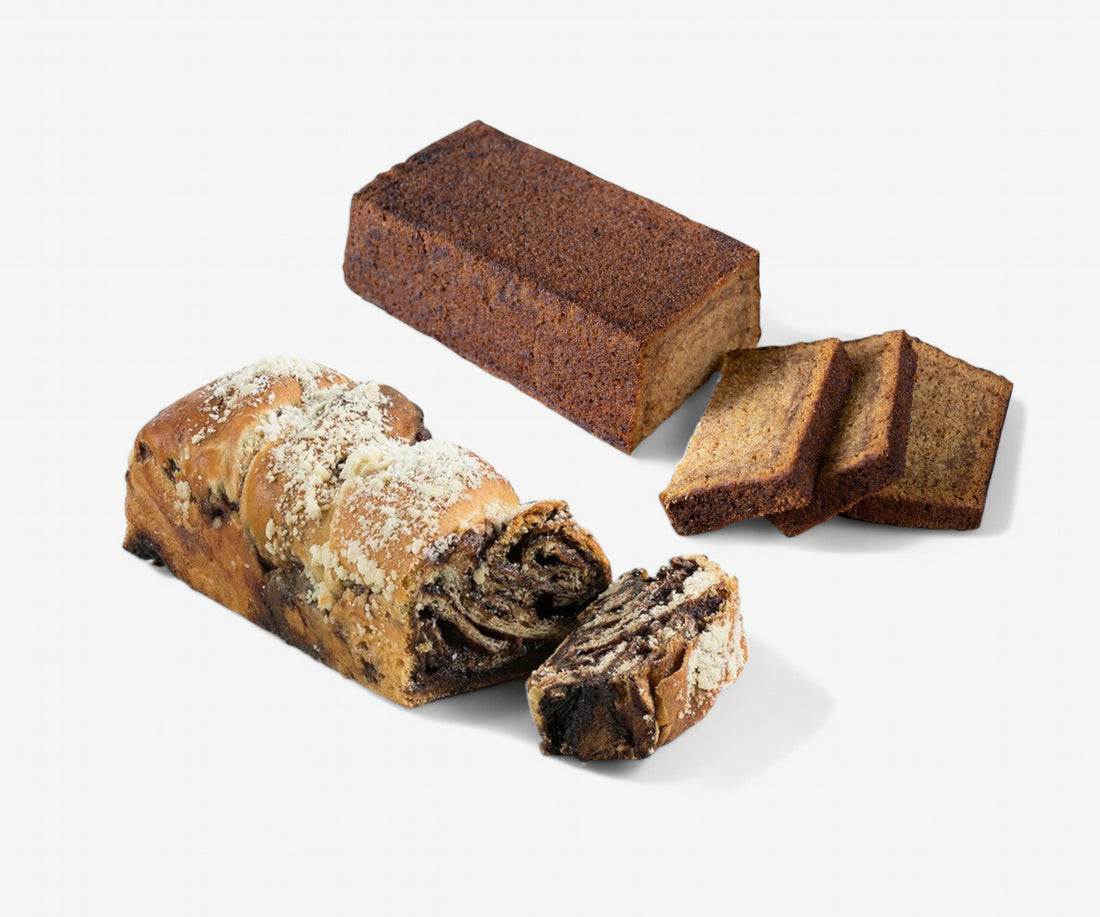 40% Honey Cake + Chocolate Babka Set