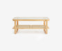 Tavo Rattan Coffee Table - The Essential 