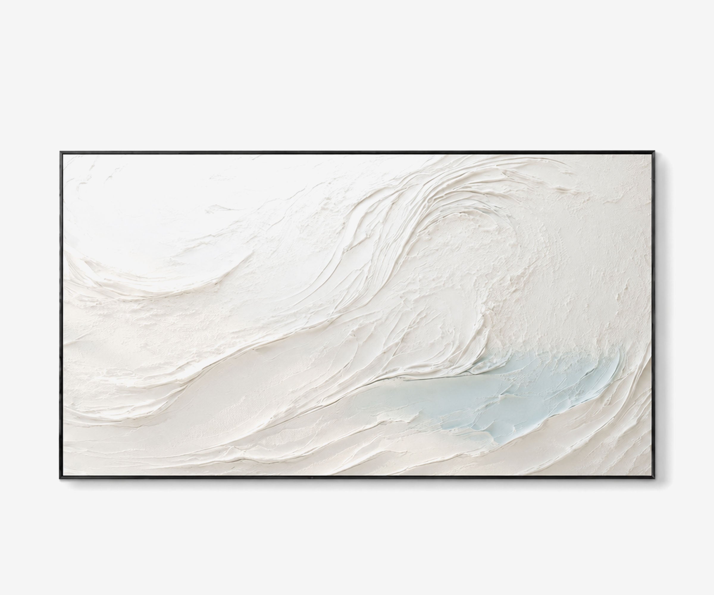 Tidal White Oil Painting