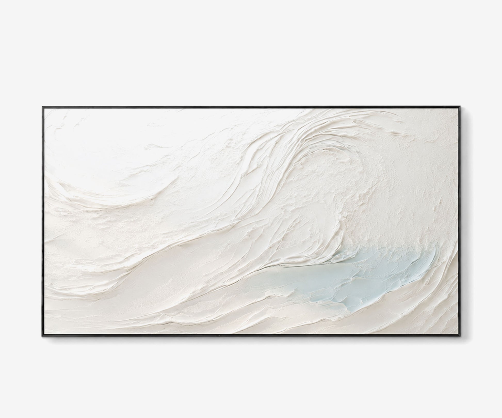 Tidal White Oil Painting