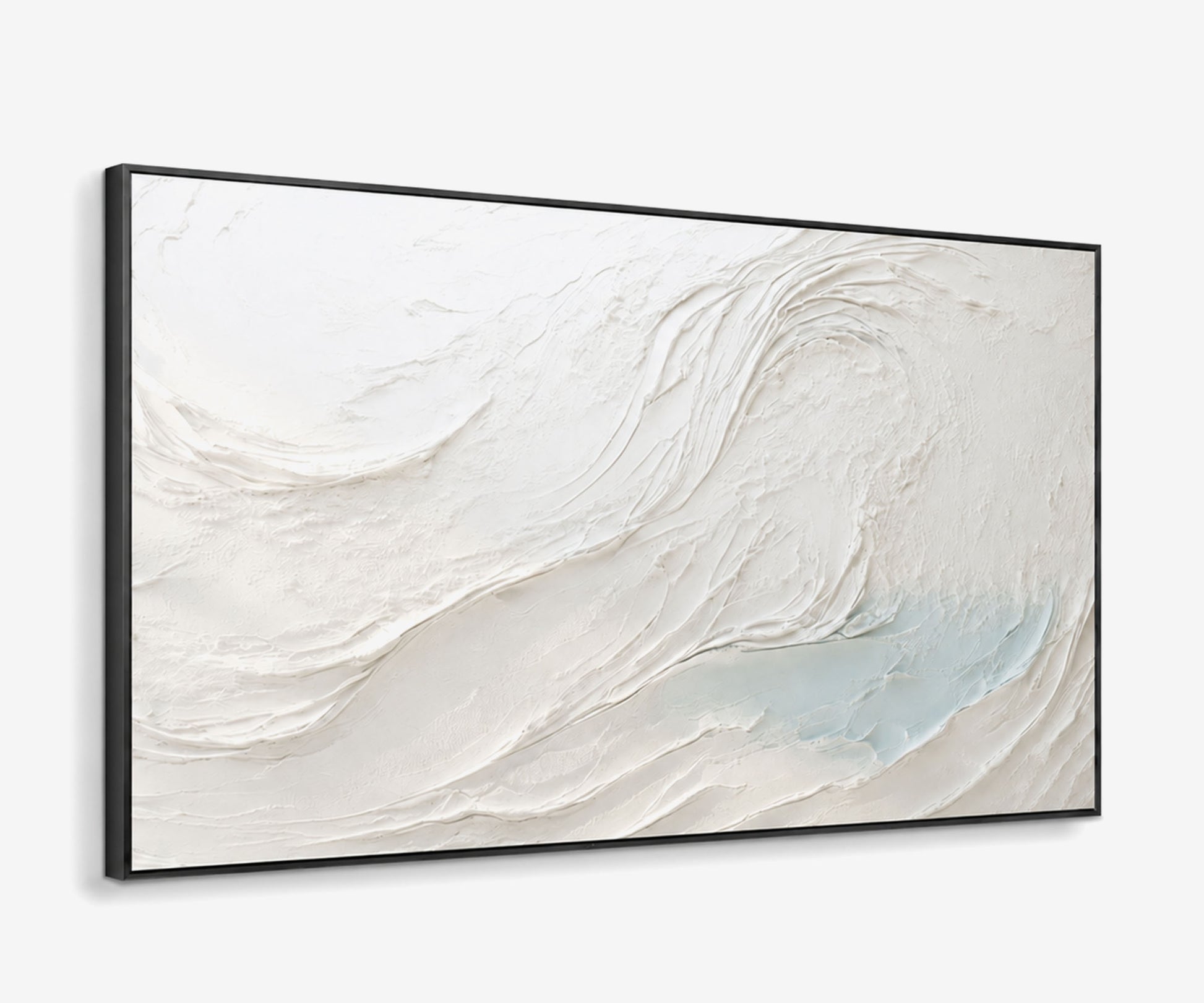 Tidal White Oil Painting