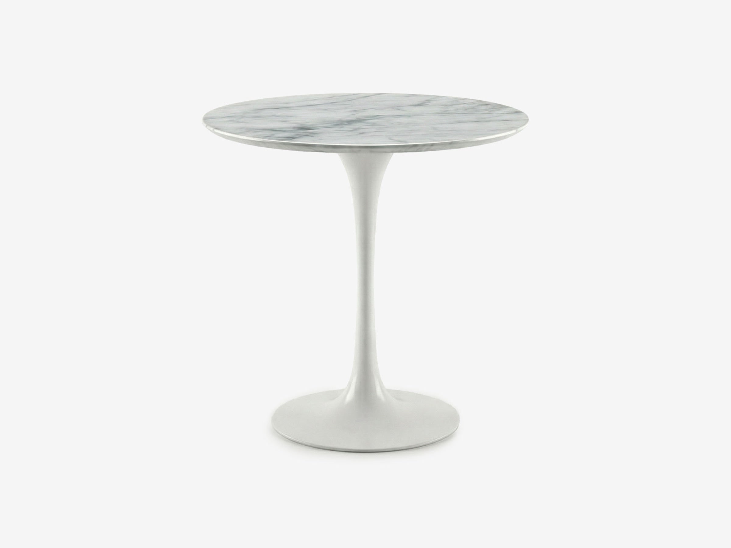 Pedestal Marble Side Table - The Essential 