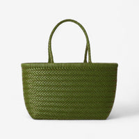 Handwoven Leather Tote - The Essential 