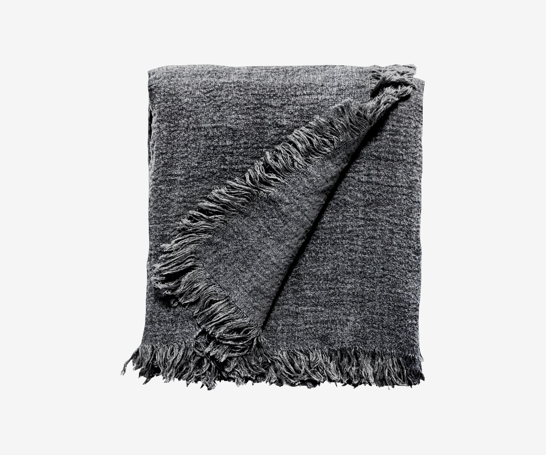 Linen Throw Blanket