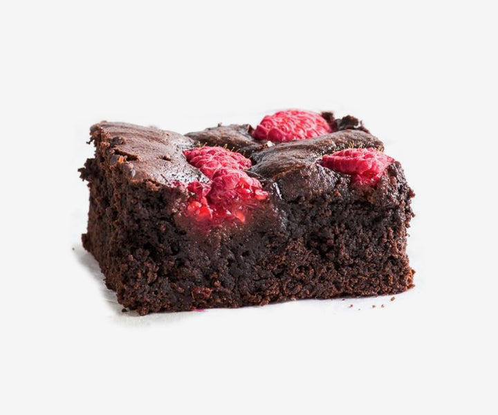 Tart Raspberry Brownie