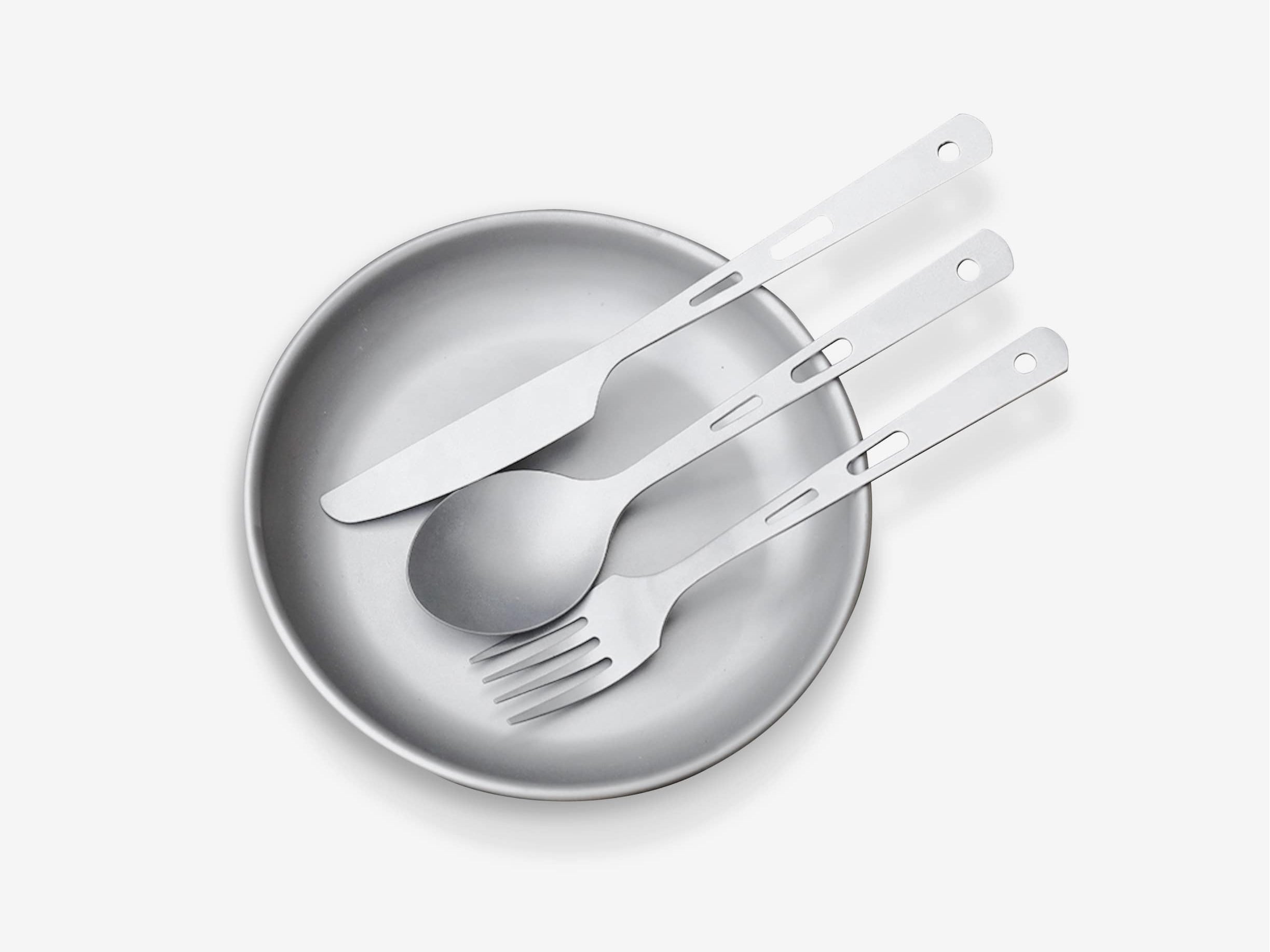 Titanium Cutlery Set - The Essential 