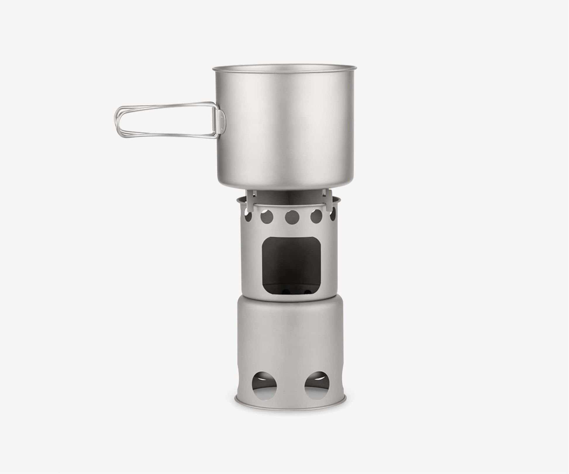 Titanium Wood Burning Stove - The Essential 