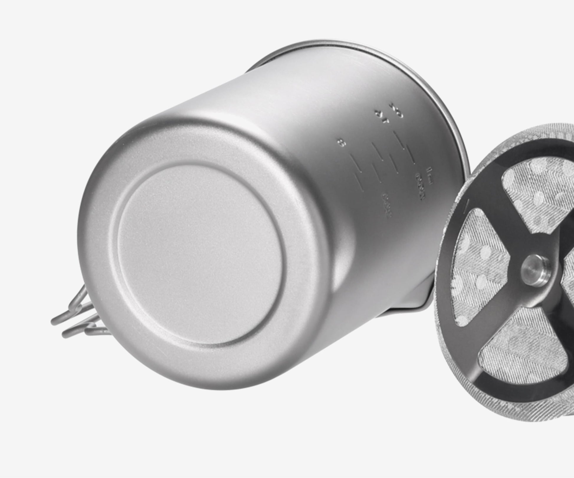 Titanium French Press - The Essential 