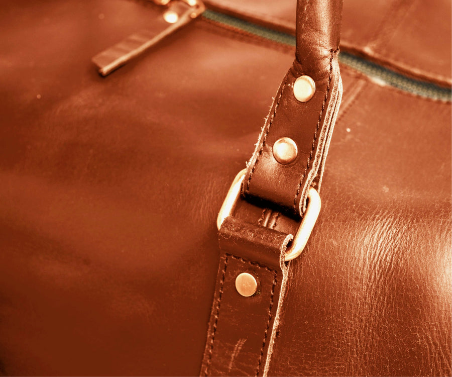 Leather Duffle Bag