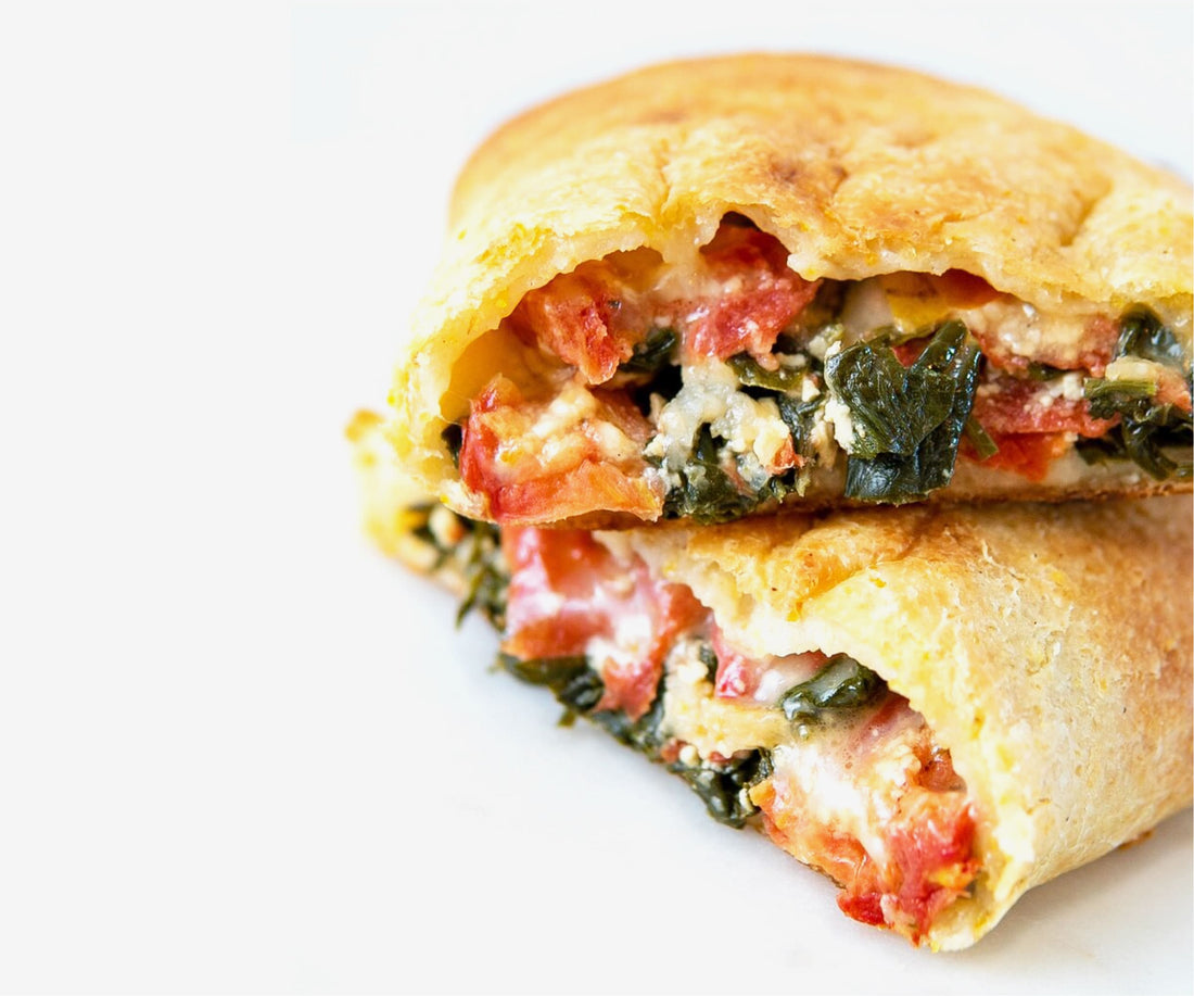 Spinach Feta & Tomato Hand Pie