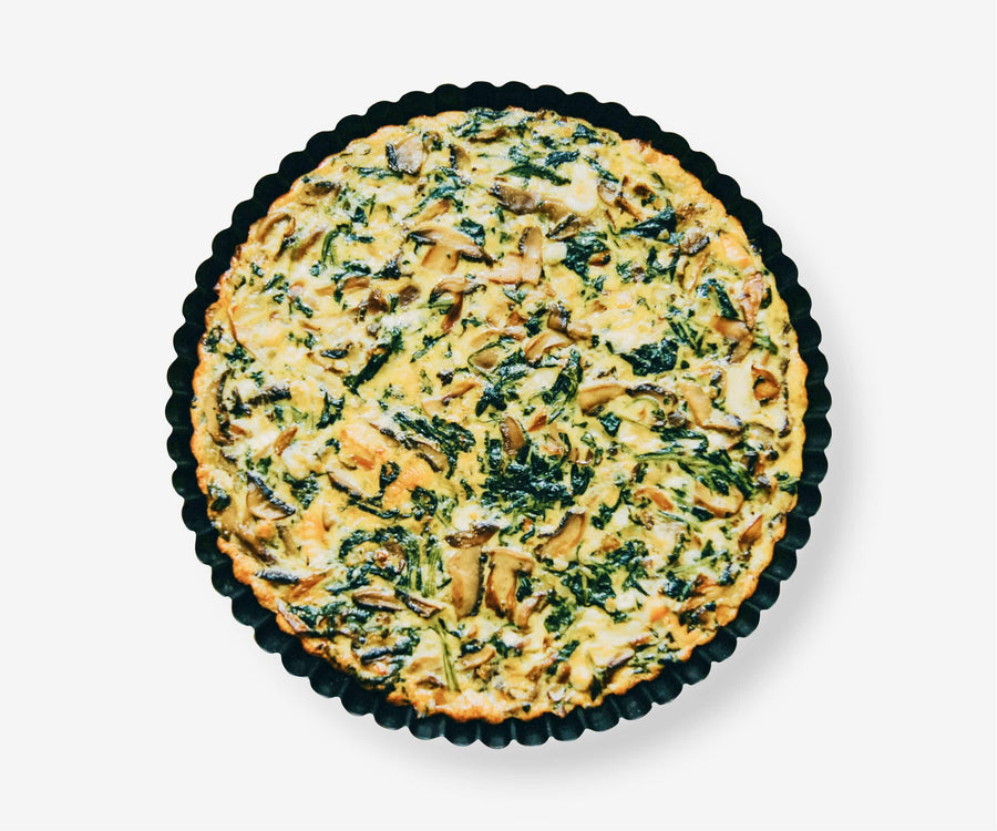 Spinach and Mushroom Frittata